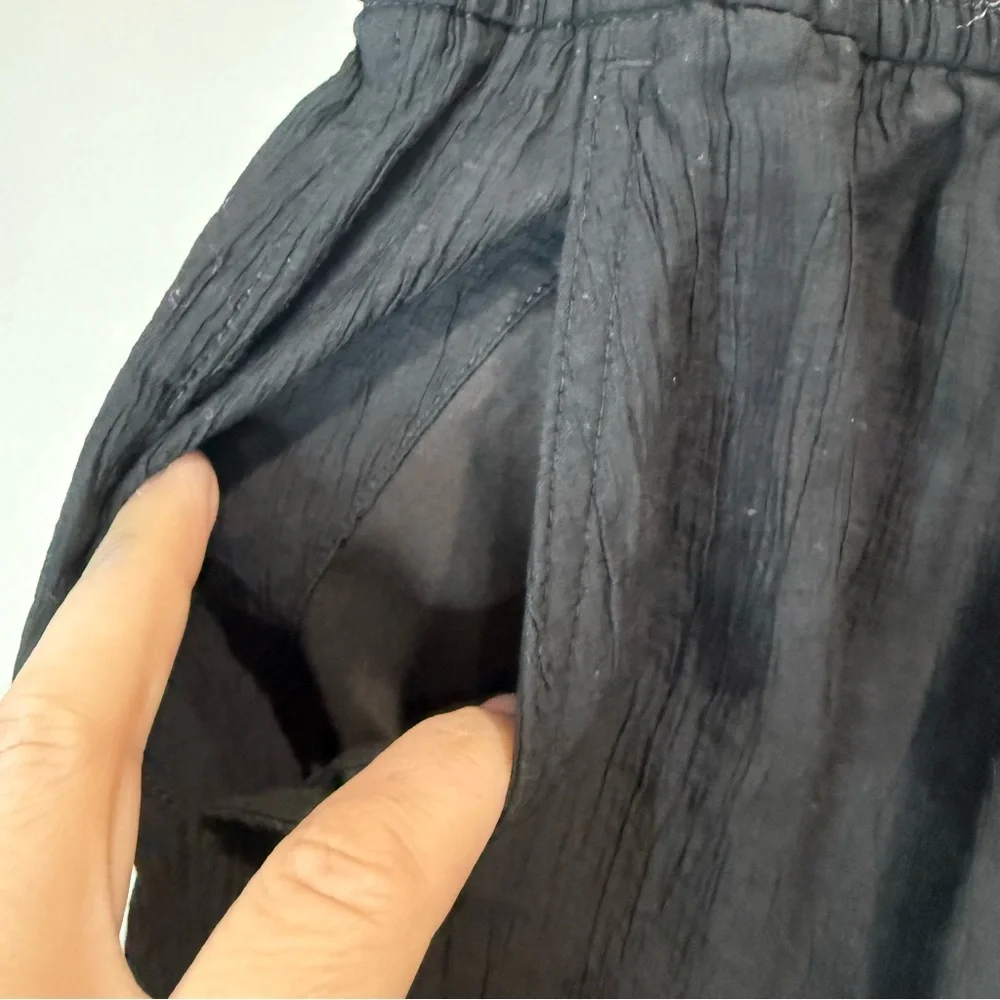 Madewell‎ Women’s Crinkle Classic Black Dress Pants